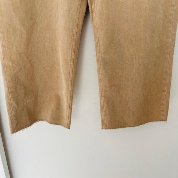 VERVET Blue High Rise Wide Leg Fryed Hem Jeans size 32 nwt - Picture 6 of 8